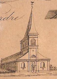 tekening kerk Marialoop